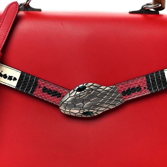 Gucci Calfskin Snakeskin Medium Lilith #223085G16B - Picture 9 of 11